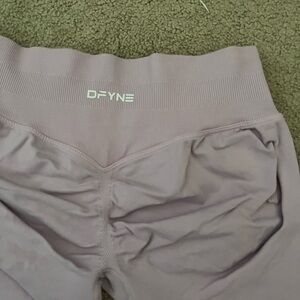 DFYNE light pink impact shorts